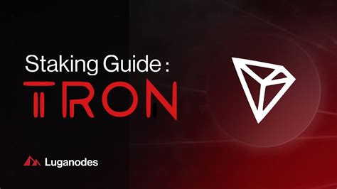 How to Stake Tron (TRX) on Tronlink .
